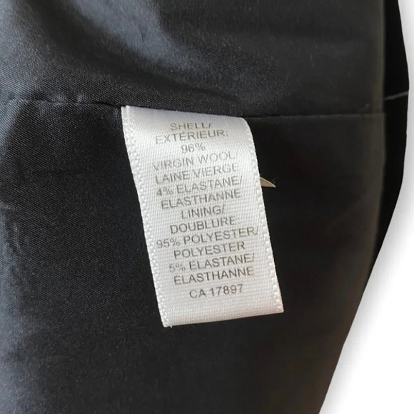 Banana Republic Black Wool Sheath Stretch Dress - Picture 8 of 9